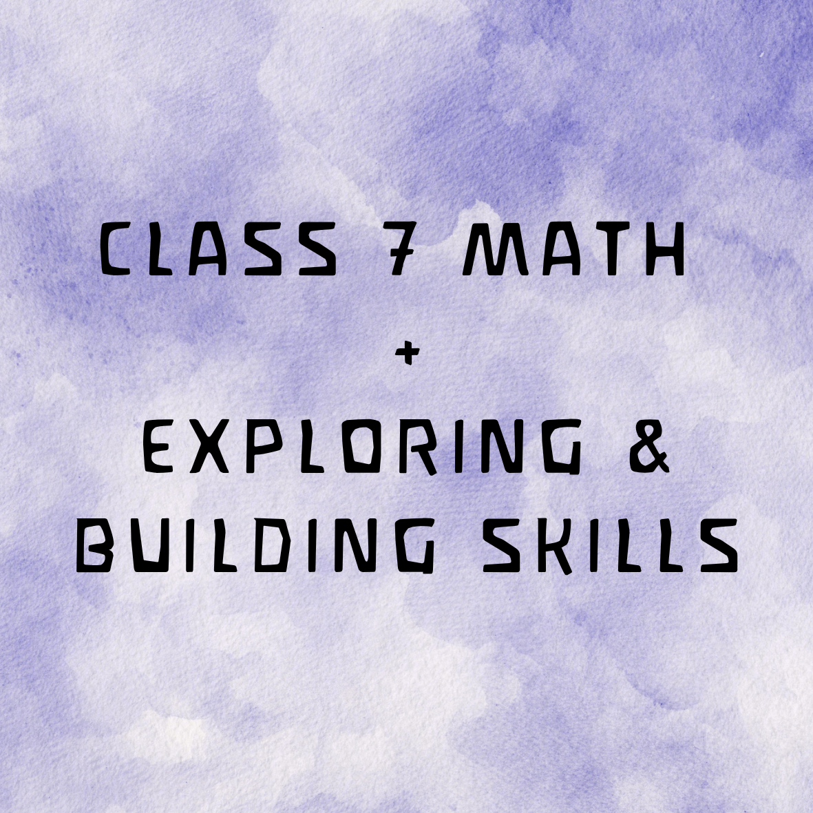Class 7 Math