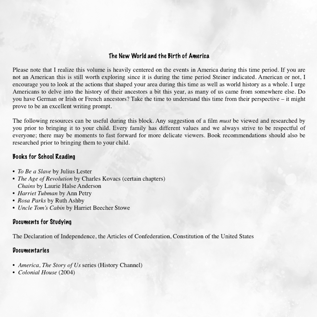 Waldorf Essentials Class 8 Digital Curriculum & Training