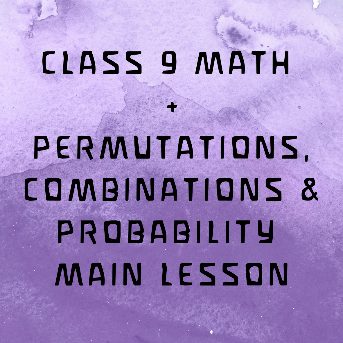 Class 9 Math