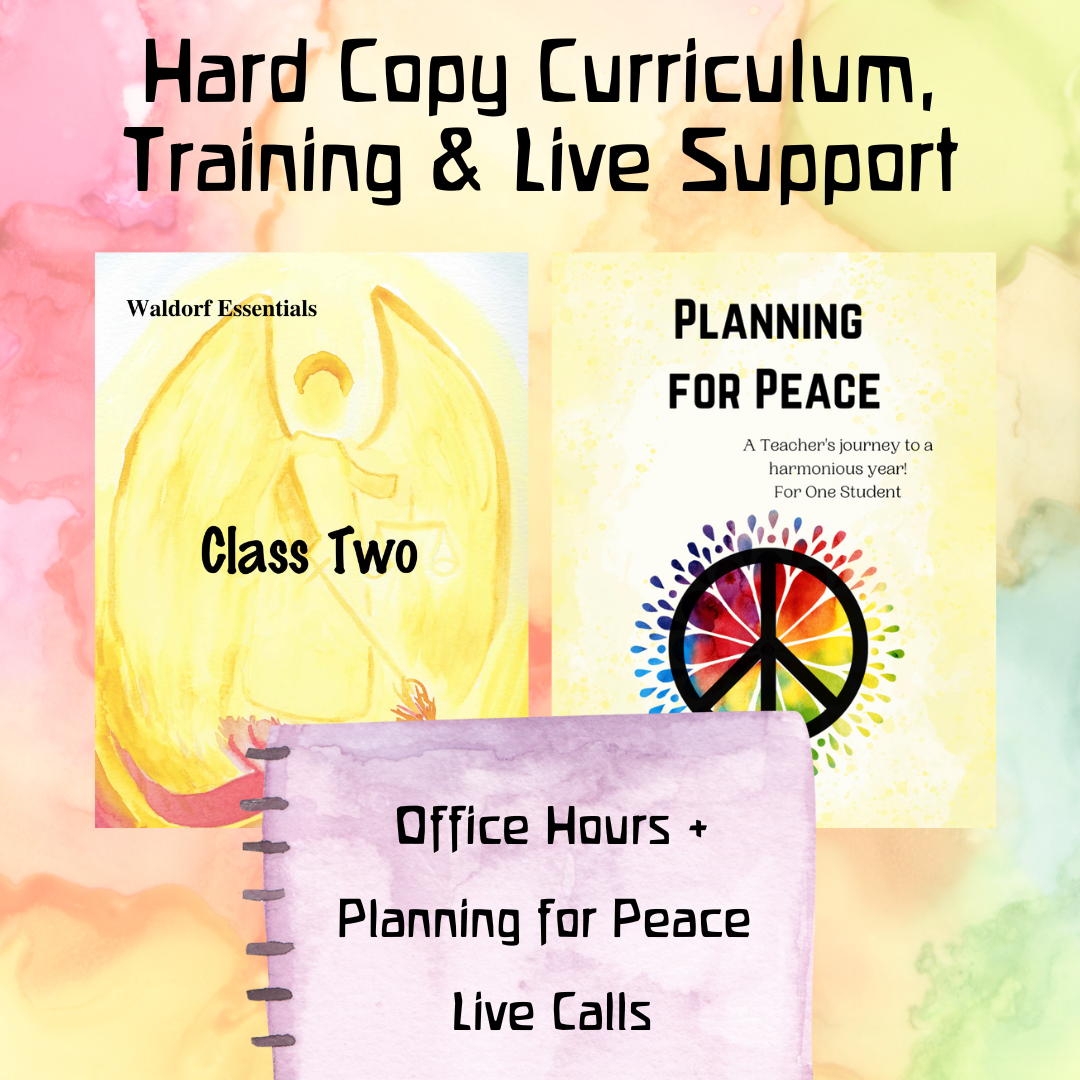 Waldorf Essentials Class 2 Hard Copy Curriculum, Training & Live Support