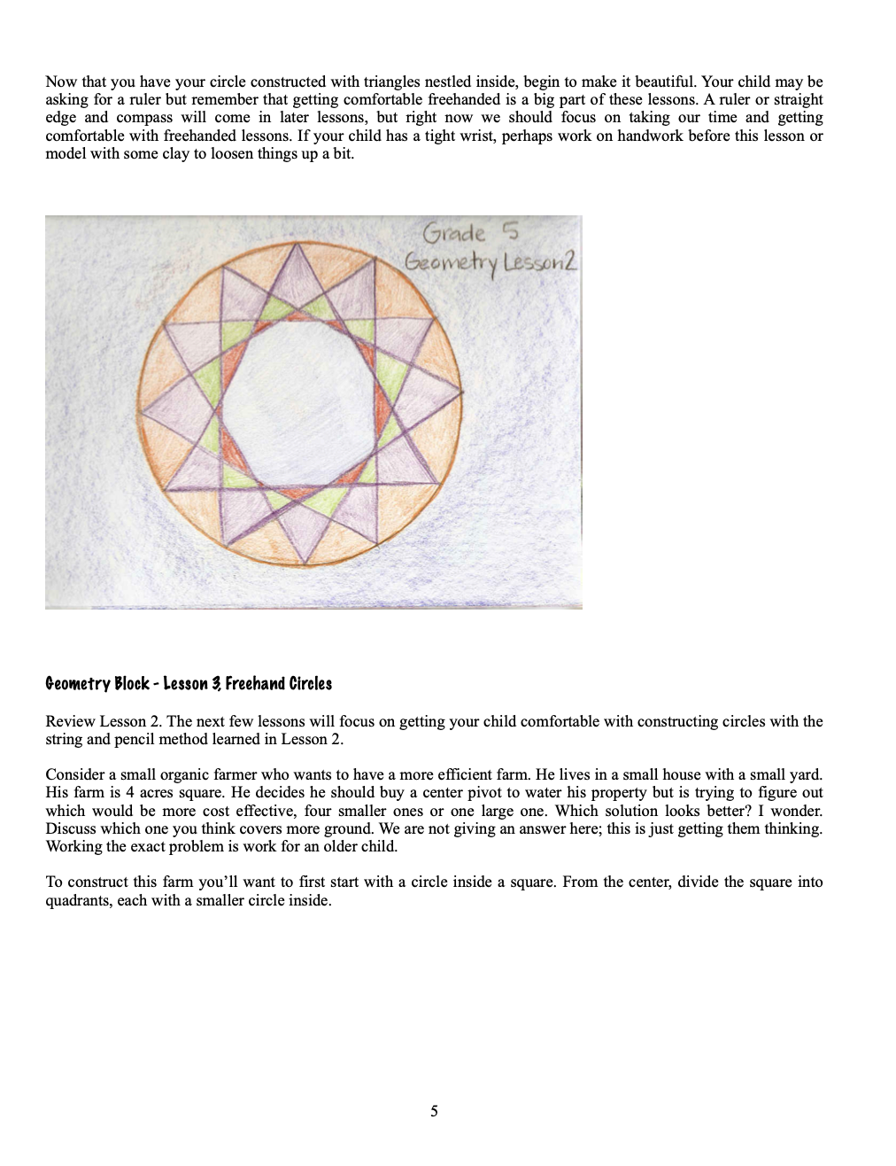 Waldorf Essentials Class 5, 6, &  7 Geometry (Digital Access)
