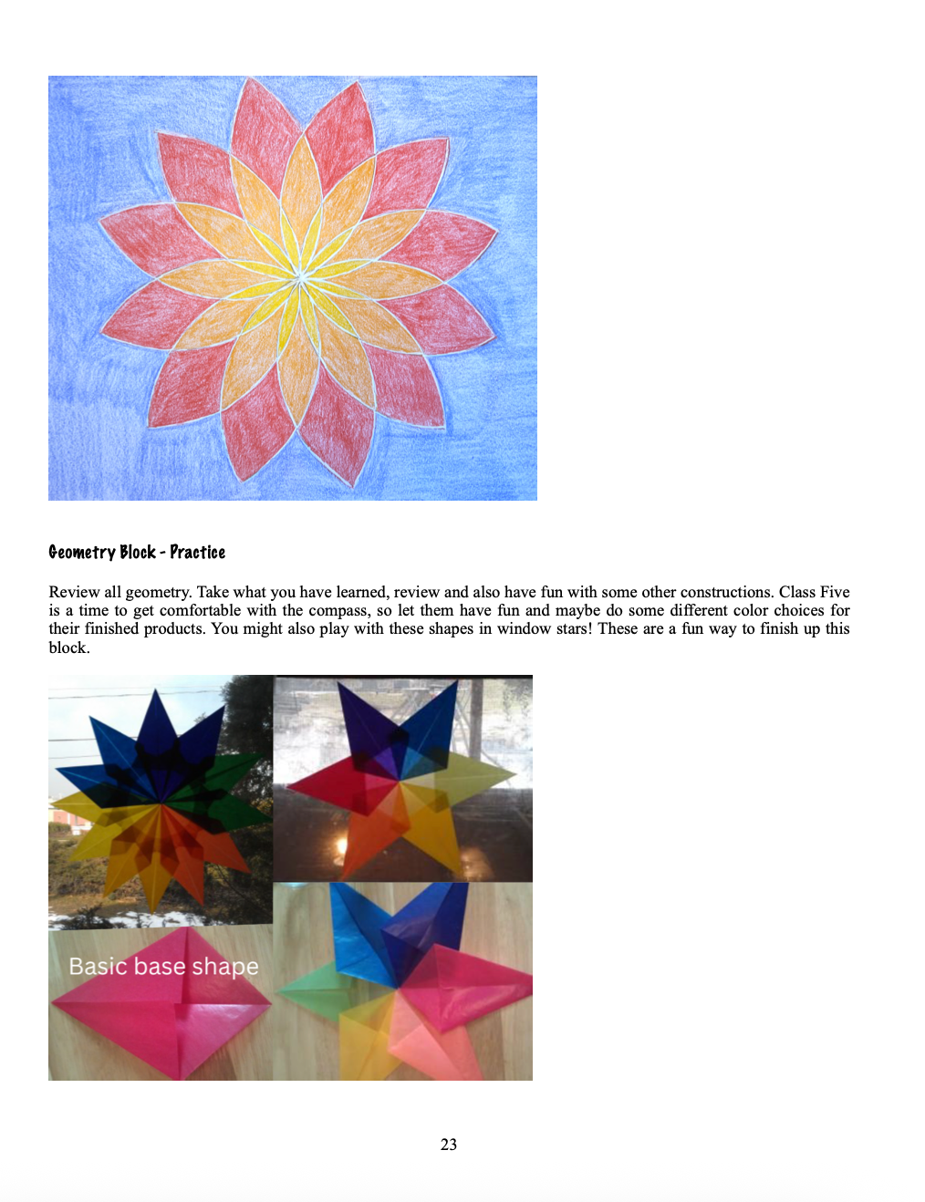 Waldorf Essentials Class 5, 6, &  7 Geometry (Digital Access)